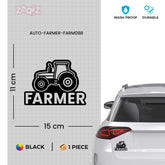 Proud to Be a Farmer Vehicle Decal